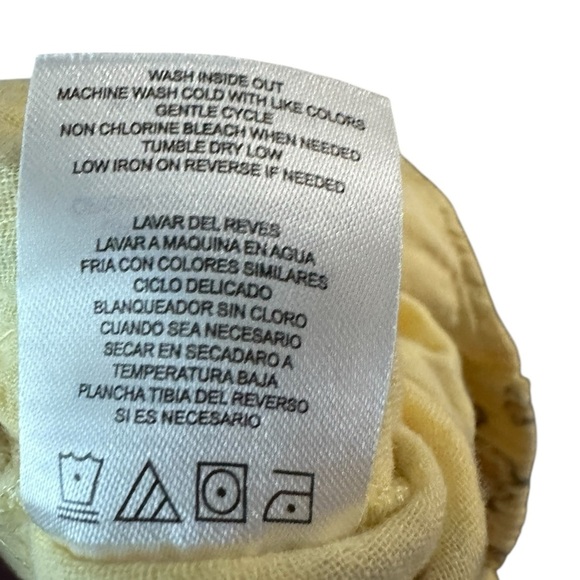 Disney Baby Winnie the Pooh Yellow Overalls Jumper 12M Muslin Cotton Romper - Picture 6 of 8